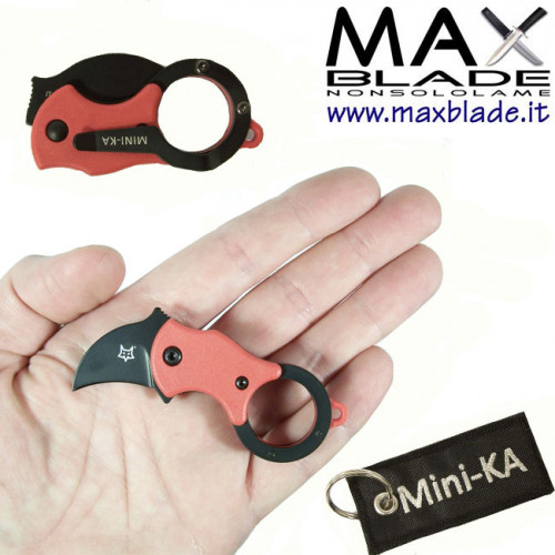FOX Mini Ka Red Black portachiavi utility