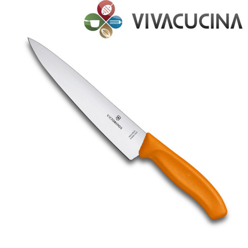 VICTORINOX Coltello da Cucina Arancione 19 cm