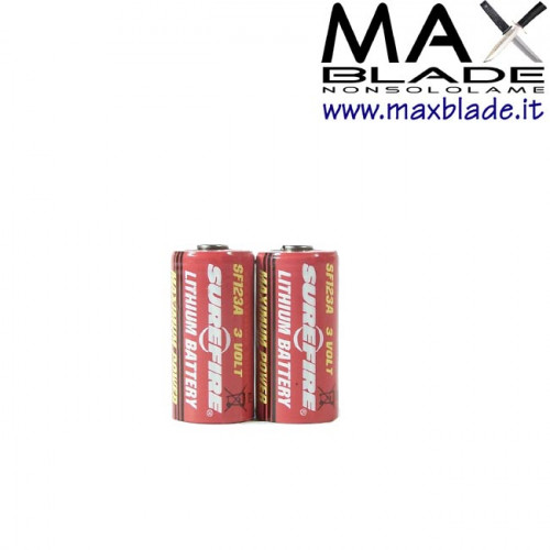 SUREFIRE Batterie CR123A 2 pz ricambi
